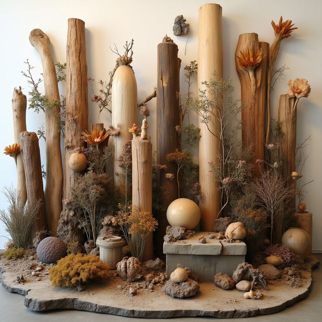 Mixed media Australian art installation